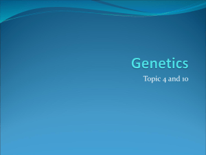 Genetics - Aurora City School District