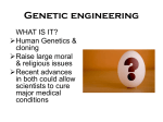 Genetic Engineering