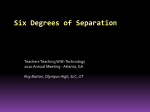 Six Degrees of Separation