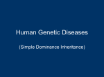 Human Genetic Diseases