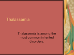 Thalassemia