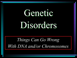 22.0GeneticDisorders