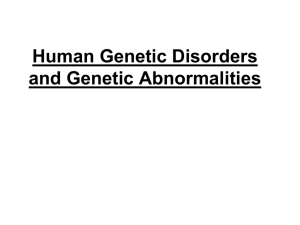 Simple Mendelian Inheritance of Human Trait