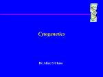 Cytogenetics and multifactorial inheritance