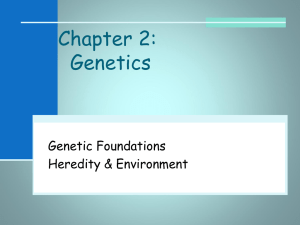 Genetics - Gordon State College