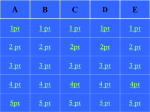 Blank Jeopardy