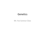 Genetics - Easy Plan Book