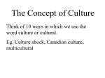 concept of culture