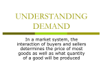 understanding demand - Lemon Bay High School