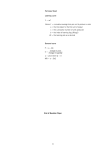 Formulae Sheet Learning curve Y = ax