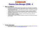 CONCUR IMS implementation