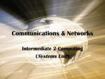 Communications & Networks