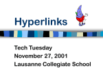 Handling Hyperlinks