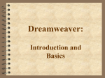 Introduction to Adobe Dreamweaver