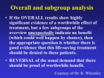 Meta-analysis vs. randomized controlled trials