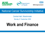 Work and cancer: the challenge Expert panel round table discussion