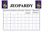 JEOPARDY - Life Sciences Outreach at Harvard University