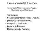 Bacterial Nutrition & Growth