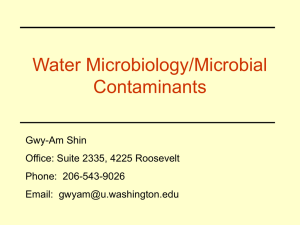 Indicator Organisms