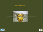 BANANA PICKLES