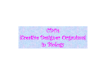 CDOs (Creative Designer Organisms)