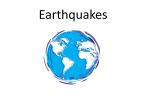 Earthquakes