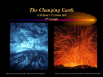 The Changing Earth