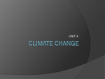 CLIMATE CHANGE