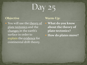 Plate Tectonics