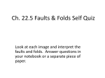 Faults and Fold Interpretation