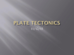 Plate Tectonics