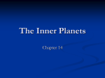 The Inner Planets