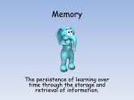 Memory - AP Psychology Community