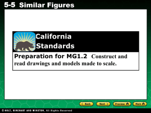 Ch 5-5 Similar Figures