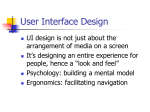 User Interface Design