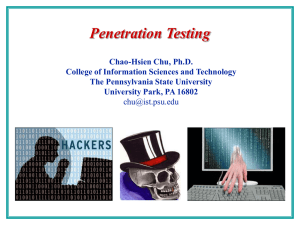 What is Penetration Testing?