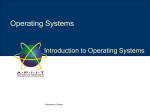 Introduction to Operating Systems