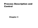 Process Description and Control