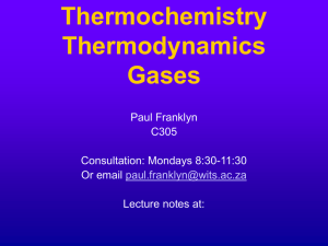 THERMOCHEMISTRY