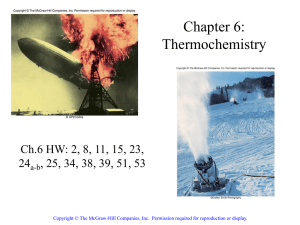 Chemistry: The Study of Change