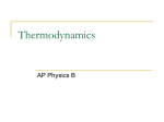 Thermodynamics