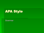 APA Style - ETSU.edu