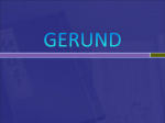 GERUND