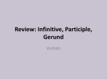 Gerunds