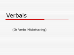 Verbals