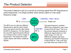 The Product Detector