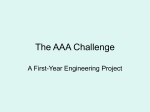 The AAA Challenge