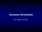 Adding Integers