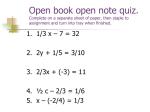 Section 3 – 5 Solving Equations with Variable on