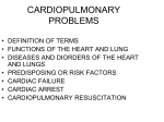 CARDIOPULMONARY PROBLEMS